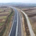 5 km 69+020 układanie warstw konstrukcji nawierzchni