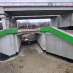12 km 74+500 obiekt MD 31 - postęp robót