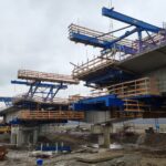 17.1 km 76+400 obiekt ES 2.3 - zbrojenie i betonowanie segmentów