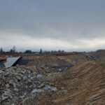 21.3 km 77+600 roboty ziemne - docelowy węzeł Dukla