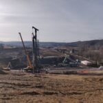 5 km 72+350 obiekt ES 2.1 - prace palowe