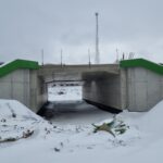11 km 74+170 obiekt PZDs 2.2 - etap wykonywania zasypek, płyt przejściowych
