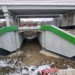 12 km 74+500 obiekt MD 31 - postęp robót