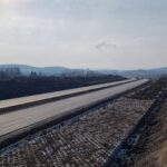 1 km 69+200 ułożone warstwy nawierzchni (zgodnie z km)