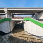 12 km 74+500 obiekt MD 31 - postęp robót