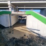 12 km 74+500 obiekt MD 31 - postęp robót