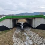 19 km 76+800 obiekt MS 2.9 - wykonane gzymsy