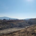 21.3 km 77+600 roboty ziemne - docelowy węzeł Dukla