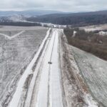 37 km 75+430 układanie warstw konstrukcji nawierzchni