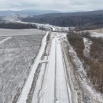 38 km 75+670 układanie warstw konstrukcji nawierzchni