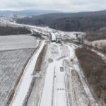 39 km 75+890 układanie warstw konstrukcji nawierzchni