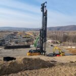 5 km 72+350 obiekt ES 2.1 - prace palowe