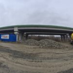 12 km 74+500 obiekt ES 2.2 - postęp robót