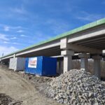 13 km 74+500 obiekt ES 2.2 - postęp robót