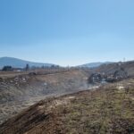 21.3 km 77+600 roboty ziemne - docelowy węzeł Dukla