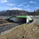 22 km 76+800 obiekt MS 2.9 - wykonane kapy chodnikowe