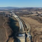 27 km 73+560 obiekt MS 2.8, etap układania warstw konstrukcji nawierzchni