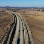 4 km 68+760 układanie warstw konstrukcji nawierzchni