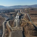 48 km 77+300 roboty ziemne, docelowt węzeł Dukla