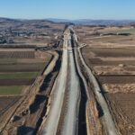 8 km 69+ 820 układanie warstw konstrukcji nawierzchni