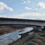 17.4 km 76+400 obiekt ES 2.3 - zakończony ustrój nośny