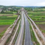 10 km 69+800 ułożone warstwy nawierzchni