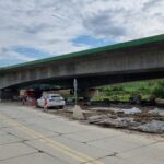 17 km 76+400 obiekt ES 2.3 - postęp robót