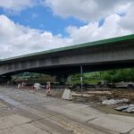 17.1 km 76+400 obiekt ES 2.3 - postęp robót