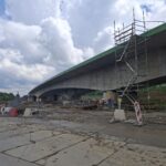 17.1 km 76+400 obiekt ES 2.3 - postęp robót