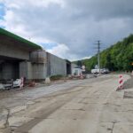 18 km 76+400 plac budowy