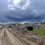 20 km 77+333 obiekty MS 2.10, WS 2.3, układanie MMA na trasie glównej