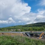 21.1 km 77+600 wykonana podbudowa zasadnicza przed obiektem WS 2.4, docelowy węzeł Dukla