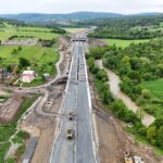 32 km 74+240 wyk. warstw podbudowy z kruszywa