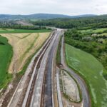 37 km 75+300 ułożone warstwy nawierzchni