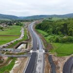 44 km 76+620 obiekt MS 2.9, ułożone warstwy nawierzchni