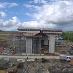 5 km 72+350 obiekt ES 2.1 - betonowanie podpór