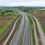 6 km 69+010 ułożone warstwy nawierzchni