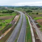 7 km 69+180 ułożone warstwy nawierzchni