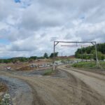 8 km 72+800 plac budowy