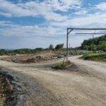 8 km 72+800 plac budowy