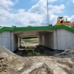 11 km 74+170 obiekt PZDs 2.2 - postęp robót