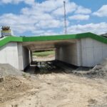 11 km 74+170 obiekt PZDs 2.2 - postęp robót