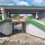12 km 74+500 obiekt MD 31 - postęp robót