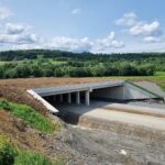 14 km 75+000 obiekt PZGd 2.3, ułożone warstwy nawierzchni (zgodnie z km)