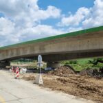 17 km 76+400 obiekt ES 2.3 - postęp robót