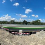 12 km 74+500 obiekt ES 2.2 - postęp robót