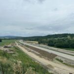 16 km 75+200 ułożone warstwy nawierzchni (zgodnie z km)