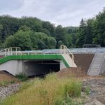19 km 76+800 obiekt MS 2.9 - wykonane schody skarpowe