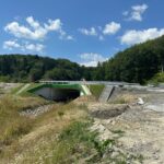 19 km 76+800 obiekt MS 2.9 - wykonane schody skarpowe