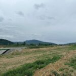 21.3 km 77+600 układanie warstw podbudowy z kruszywa, roboty ziemne - docelowy węzeł Dukla